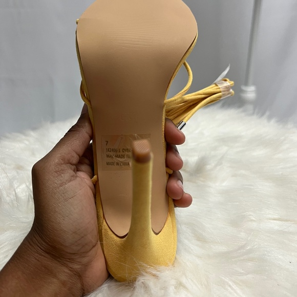 Ego Official Yellow Strapped Heel - Picture 5 of 7